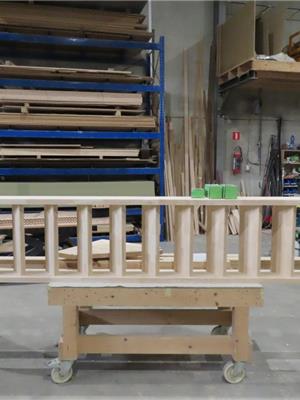 CP Trappen: houten trap klaar voor levering